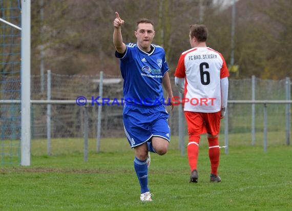 Landesliga Rhein Neckar TSV Kürnbach -  FC St. Ilgen 29.03.2015 (© Siegfried)